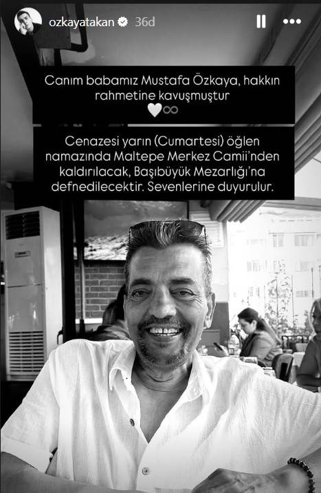 Atakan Özkaya Yasa Boğuldu: Babası Mustafa Özkaya'nın Vefat Haberi Sevenlerini Üzdü! 1